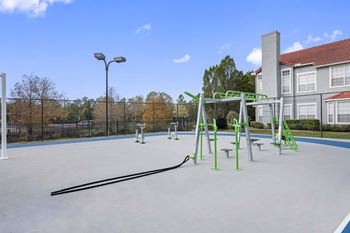 Outdoor Fitness Area at Windsor Highwoods Preserve, Florida, 33647